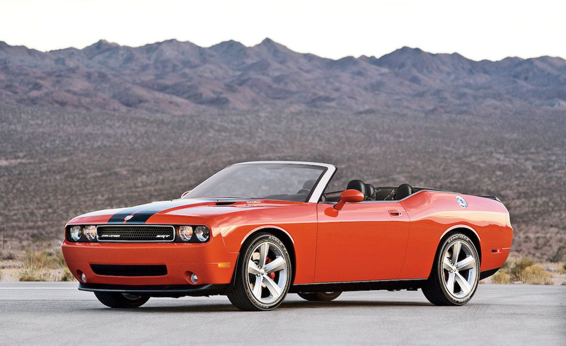 Illustration for article titled The Dodge Challengers seat belts are proof that we almost got a convertible version